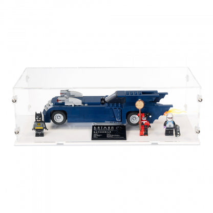 76274 Batman im Batmobil vs. Harley Quinn und Mr. Freeze - Acryl Vitrine Lego