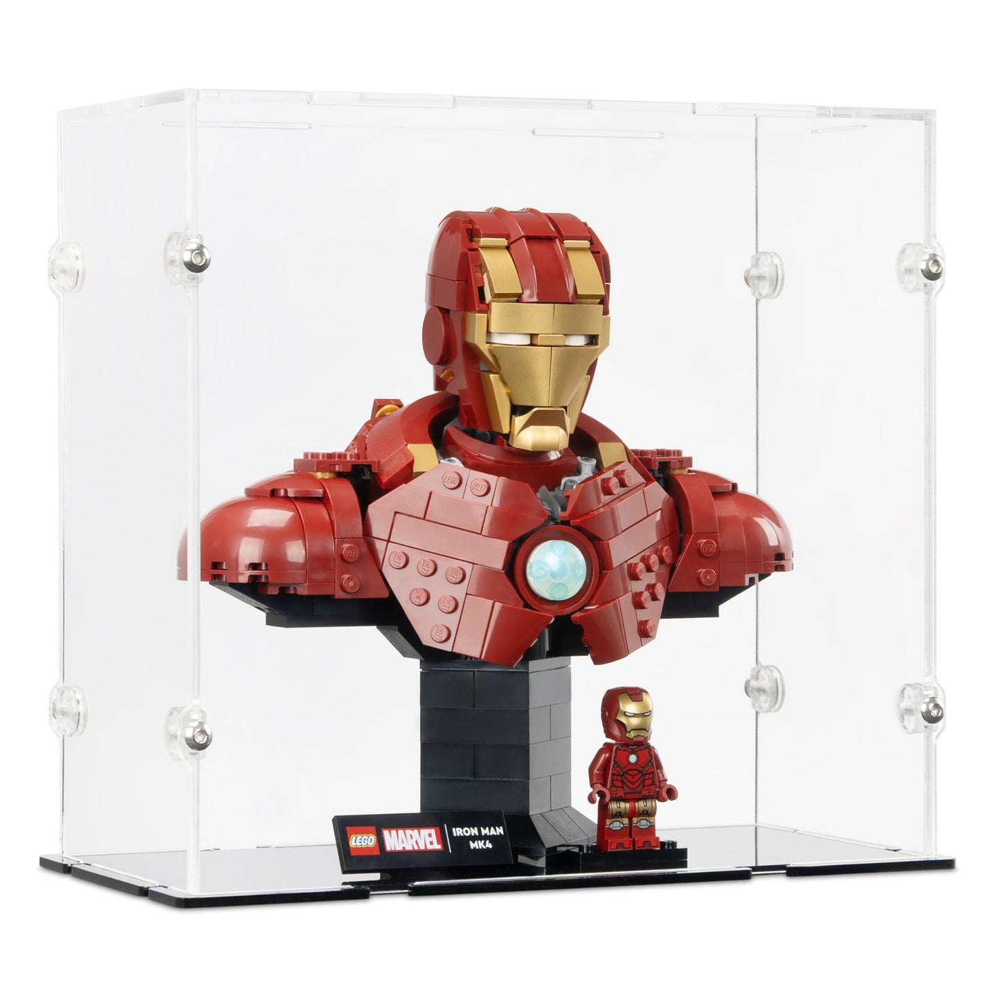 76327 Iron Man MK4 - Acryl Vitrine Lego