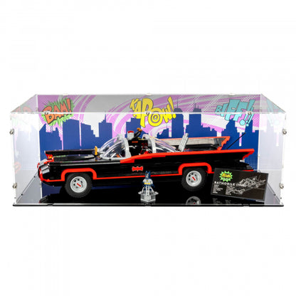 76328 Batman: Batmobil aus der 60er-Jahre-Fernsehserie - Acryl Vitrine Lego