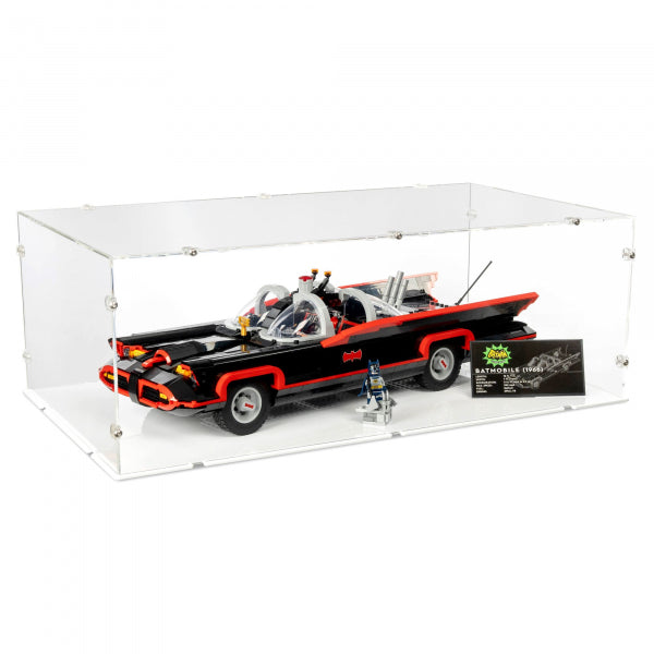 76328 Batman: Batmobil aus der 60er-Jahre-Fernsehserie - Acryl Vitrine Lego