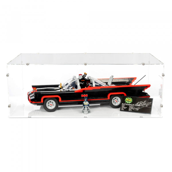 76328 Batman: Batmobil aus der 60er-Jahre-Fernsehserie - Acryl Vitrine Lego