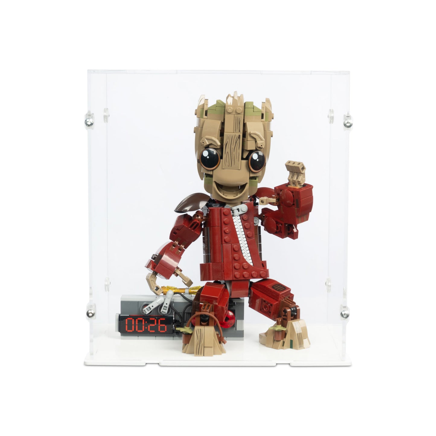 76341 Groot im Ravager-Outfit - Acryl Vitrine Lego