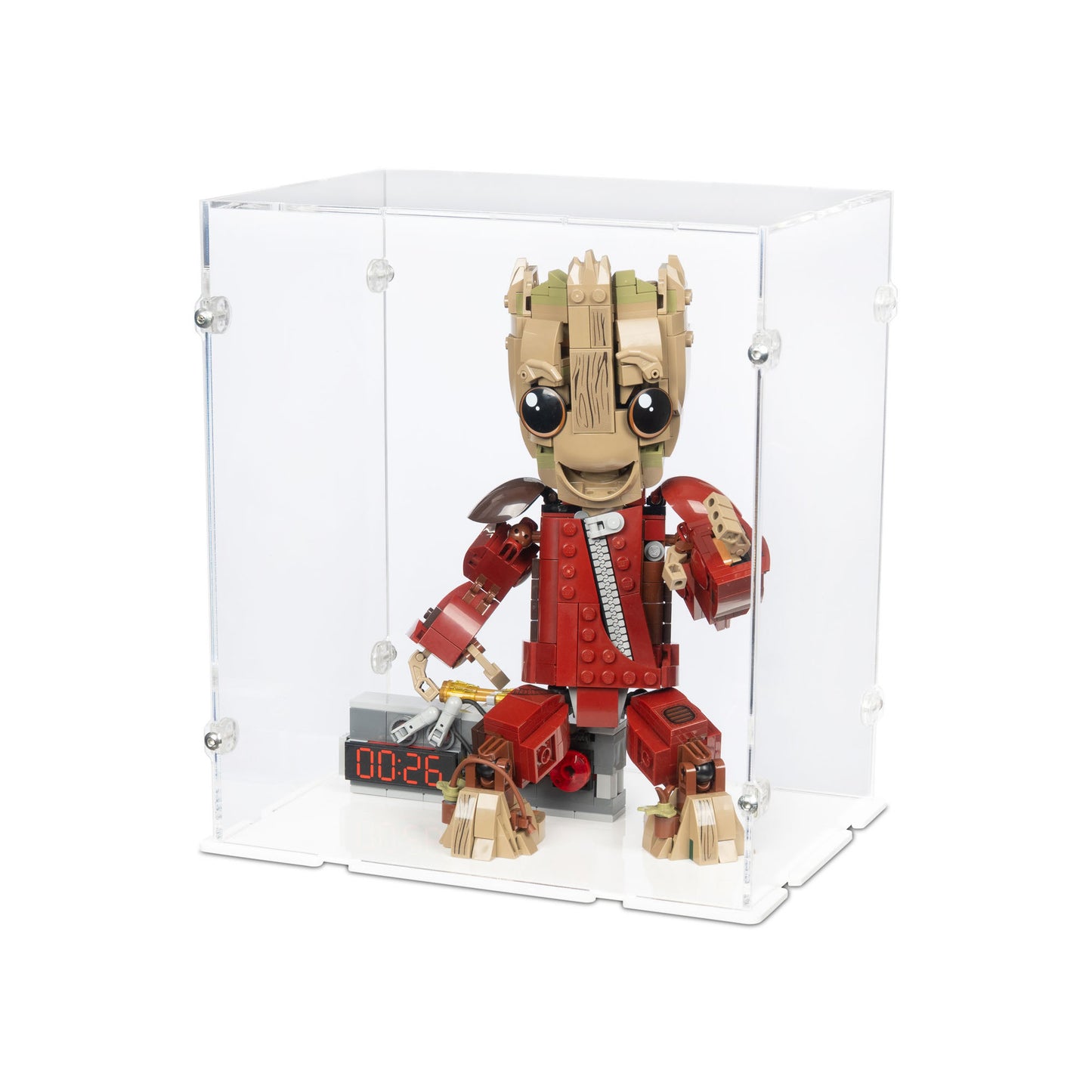 76341 Groot im Ravager-Outfit - Acryl Vitrine Lego