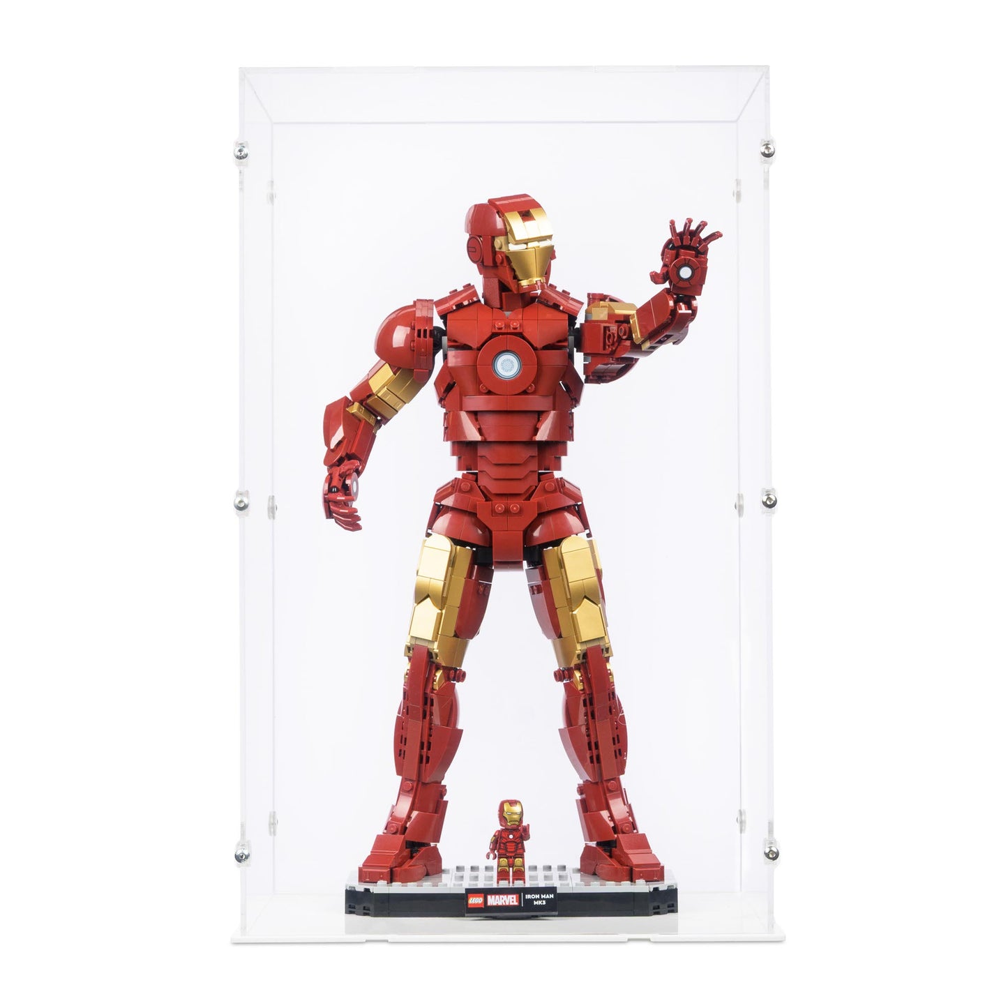 76344 Iron Man Mark 3 Collector's Edition - Acrylic Display Case Lego