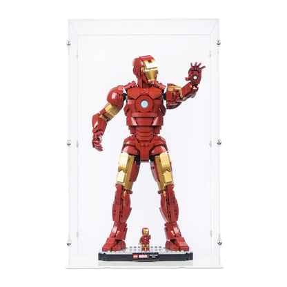 76344 Iron Man Mark 3 Collector's Edition - Acrylic Display Case Lego