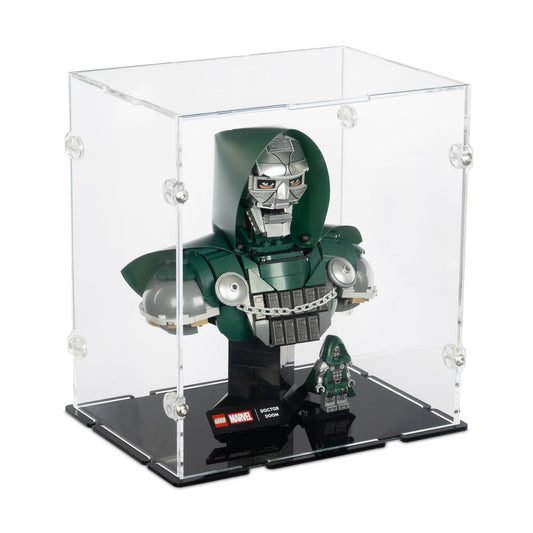 76345 Doctor Doom Büste - Acryl Vitrine Lego
