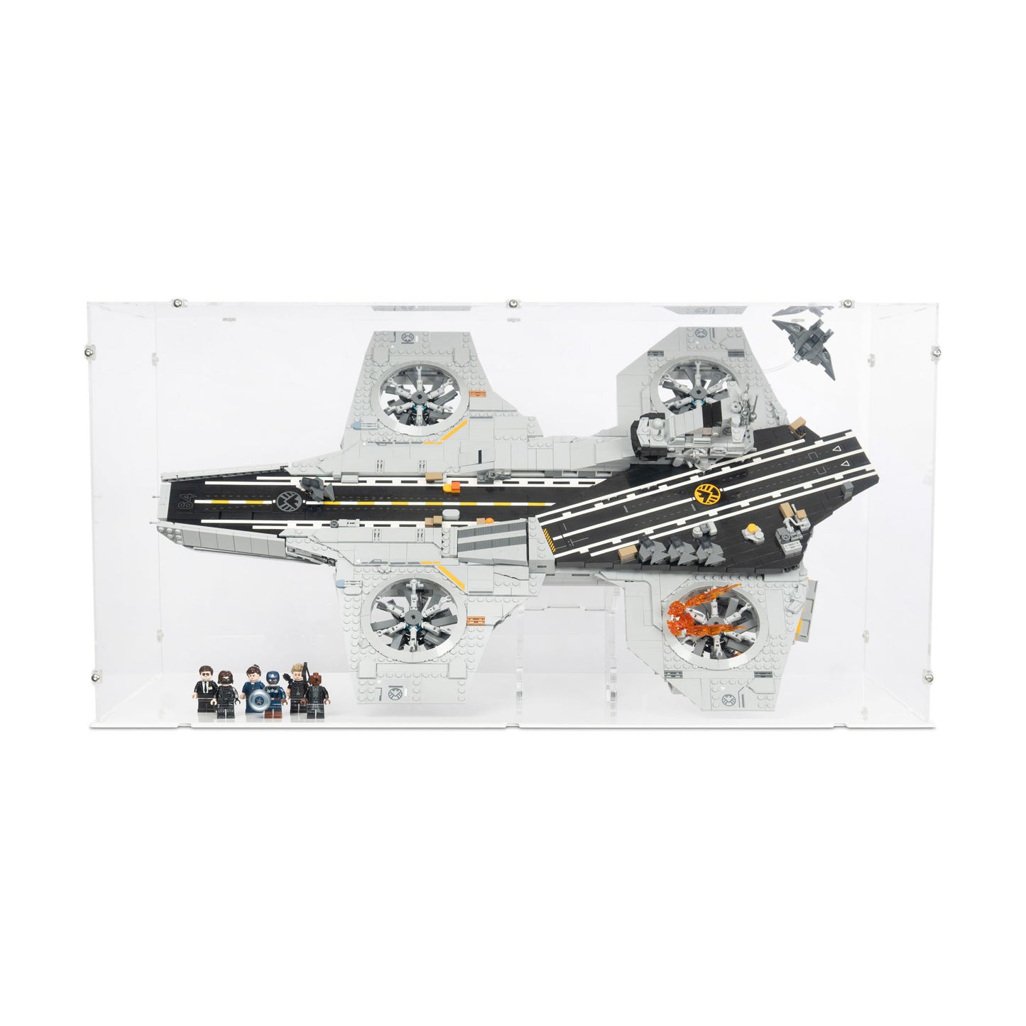 76354 S.H.I.E.L.D.-Helicarrier - Acryl Vitrine & Ständer
