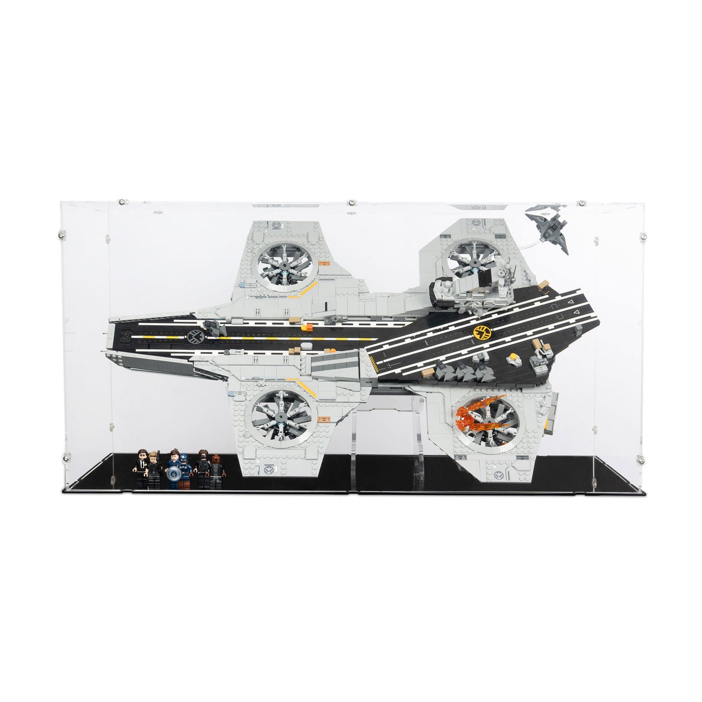 76354 S.H.I.E.L.D.-Helicarrier - Acryl Vitrine & Ständer