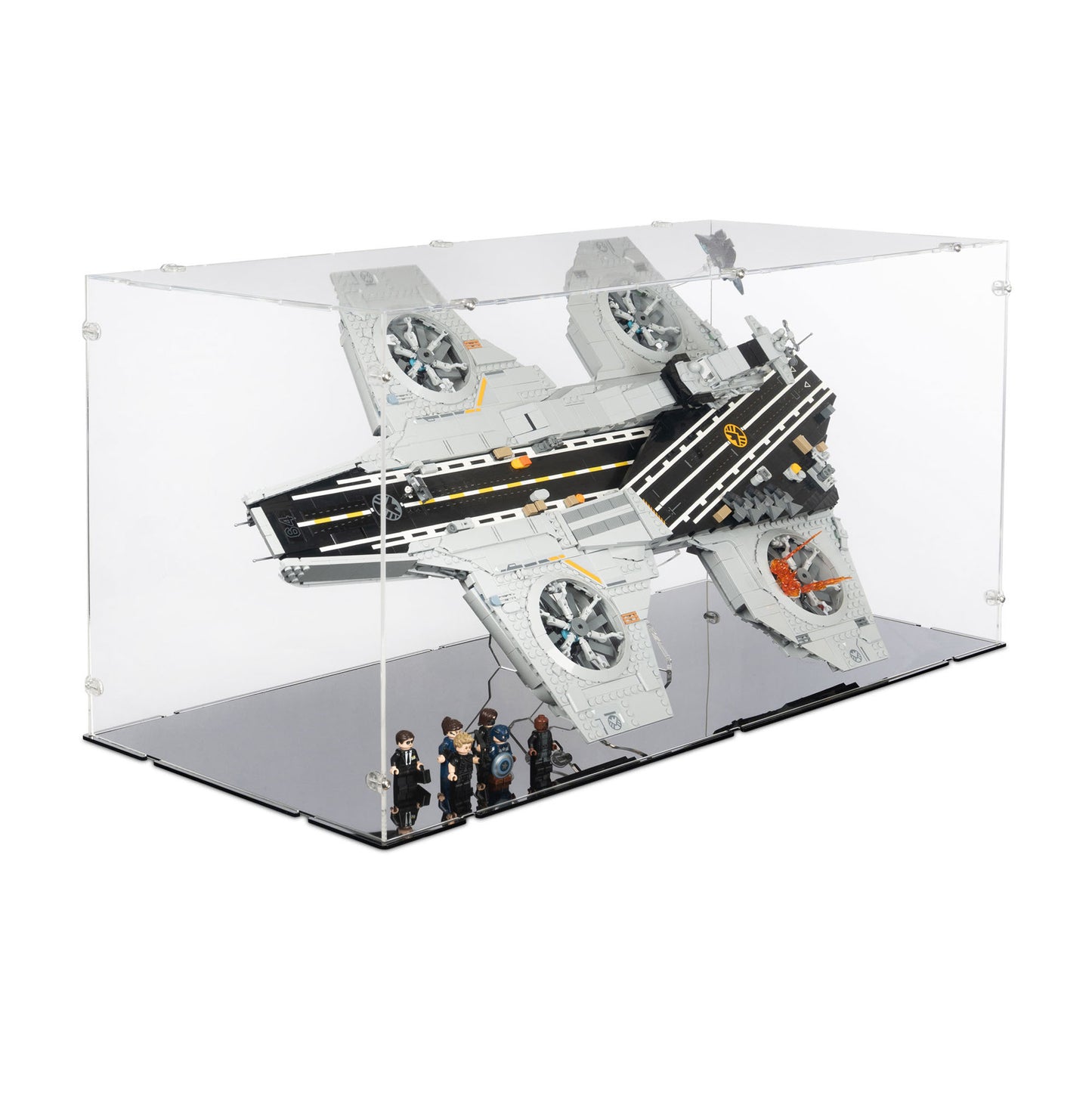 76354 S.H.I.E.L.D.-Helicarrier - Acryl Vitrine & Ständer