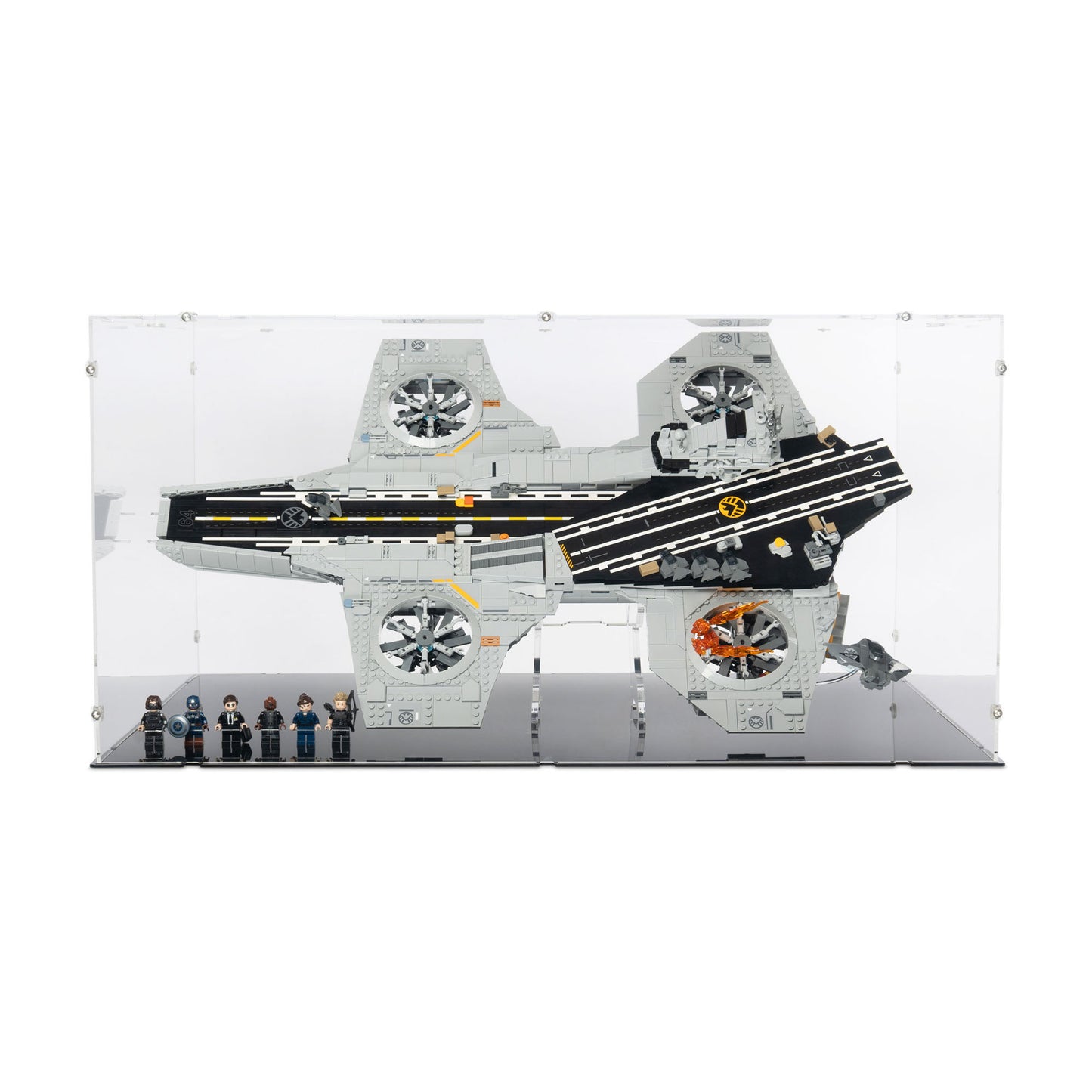76354 S.H.I.E.L.D.-Helicarrier (XL) - Acryl Vitrine Lego