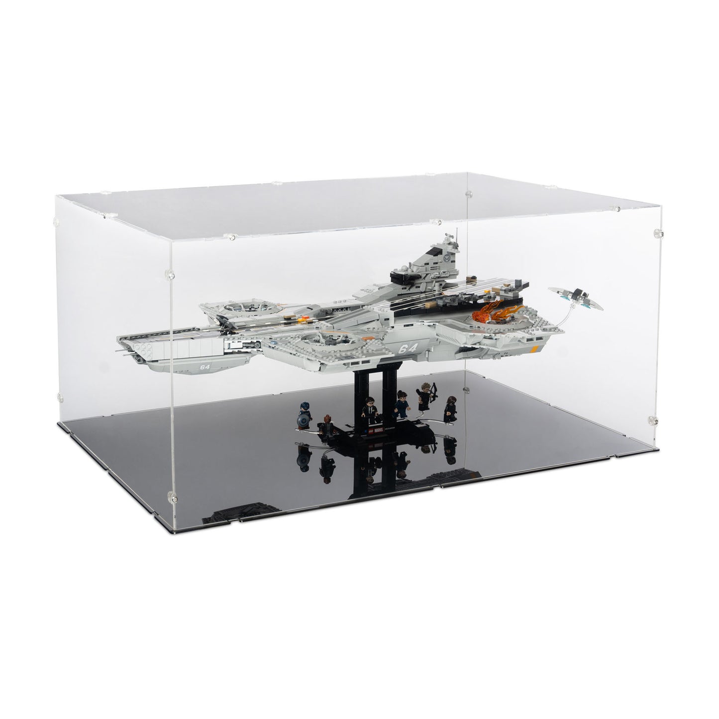 76354 S.H.I.E.L.D.-Helicarrier (XL) - Acryl Vitrine Lego