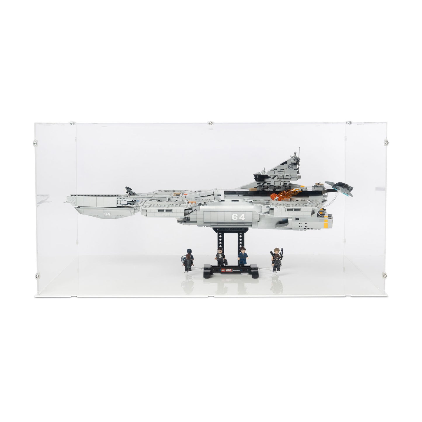 76354 S.H.I.E.L.D.-Helicarrier (XL) - Acryl Vitrine Lego