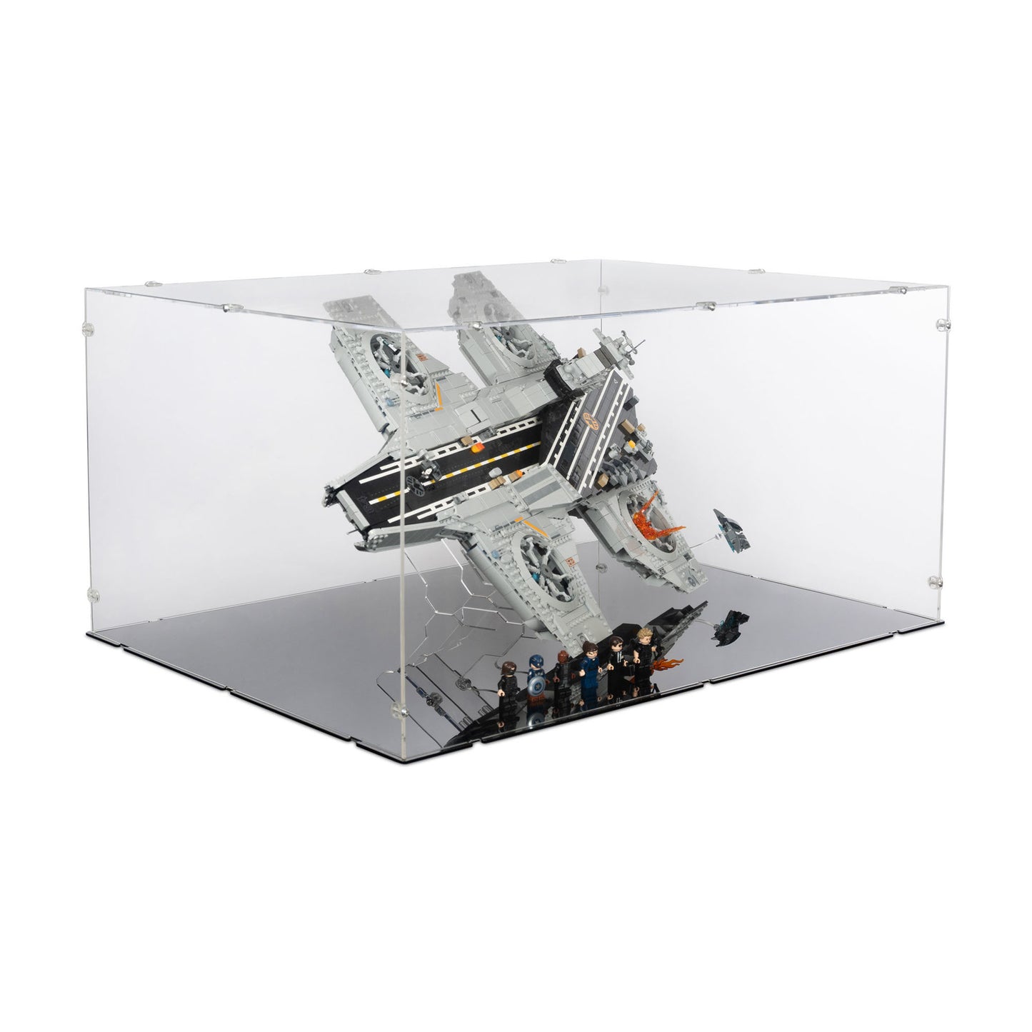 76354 S.H.I.E.L.D.-Helicarrier (XL) - Acryl Vitrine Lego