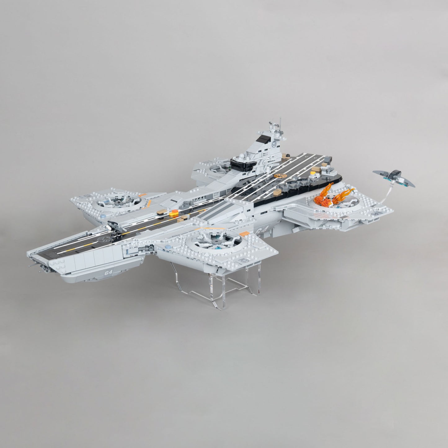2in1 Acryl Ständer für 76354 S.H.I.E.L.D.-Helicarrier