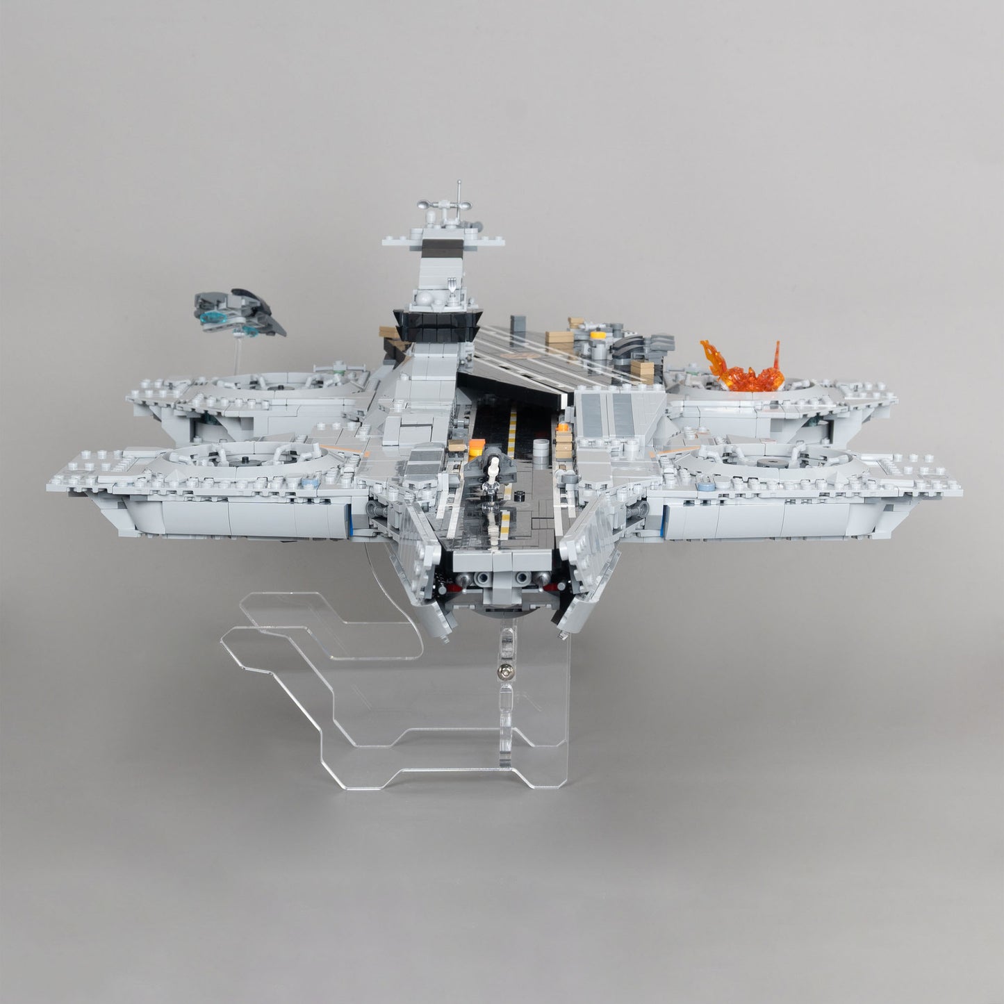 2in1 Acryl Ständer für 76354 S.H.I.E.L.D.-Helicarrier