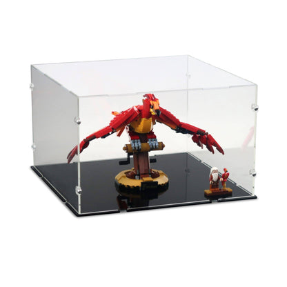 76394 Fawkes, Dumbledores Phönix - Acryl Vitrine Lego