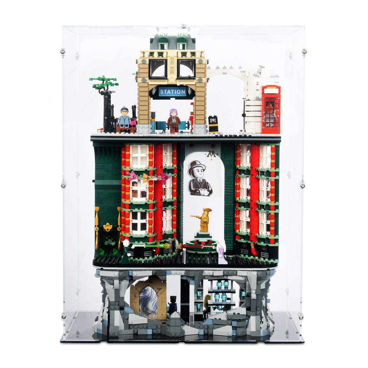 76476 Das Zaubereiministerium – Sammleredition - Acryl Vitrine Lego