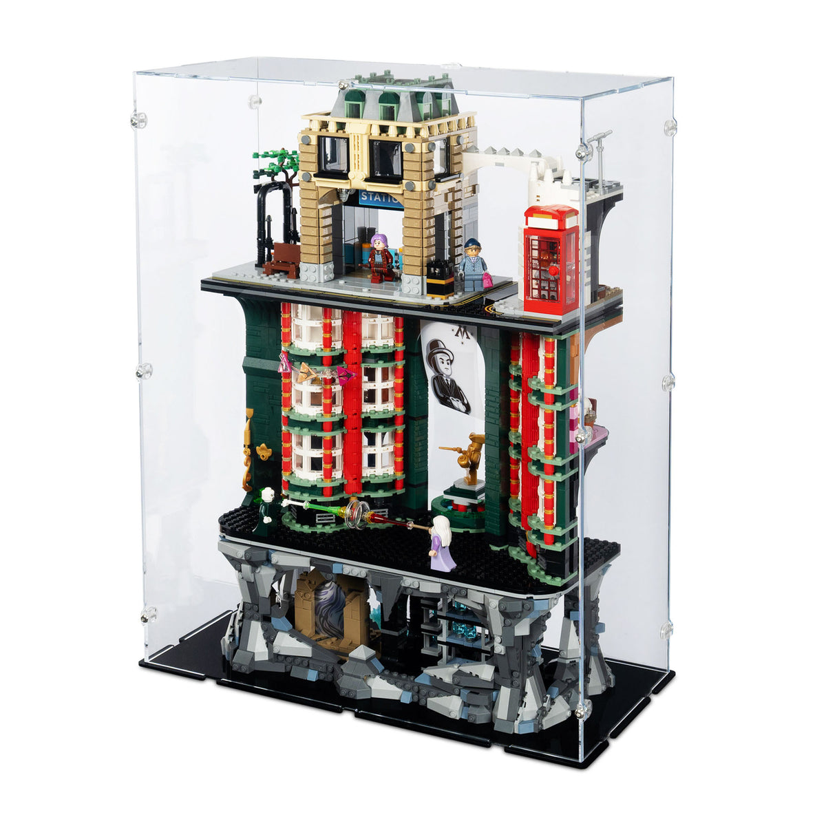 76476 Das Zaubereiministerium – Sammleredition - Acryl Vitrine Lego