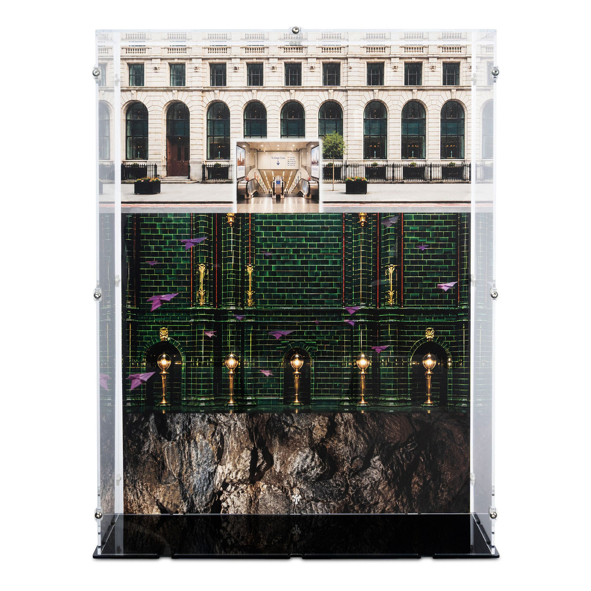 76476 Das Zaubereiministerium – Sammleredition - Acryl Vitrine Lego