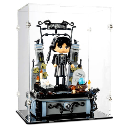 76780 Wednesday Addams Buildable Figure - Acrylic Display Case for Lego