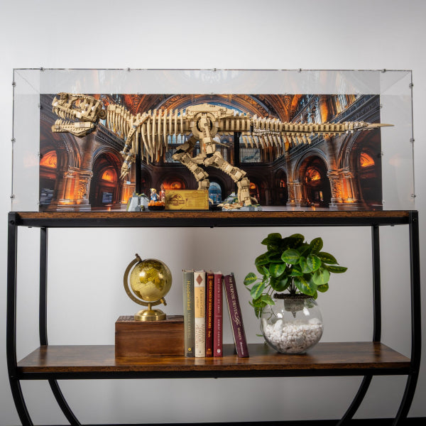 76968 Dinosaurier-Fossilien: Tyrannosaurus rex - Acryl Vitrine Lego