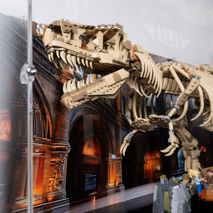 76968 Dinosaurier-Fossilien: Tyrannosaurus rex - Acryl Vitrine Lego