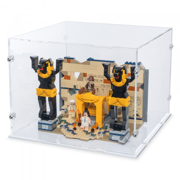 77013 Indiana Jones - Flucht aus dem Grabmal - Acryl Vitrine