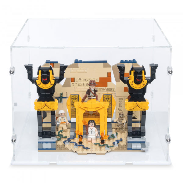 77013 Indiana Jones - Flucht aus dem Grabmal - Acryl Vitrine