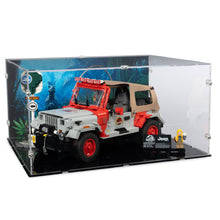 77984 Jurassic Park Jeep® Wrangler - Acryl Vitrine Lego