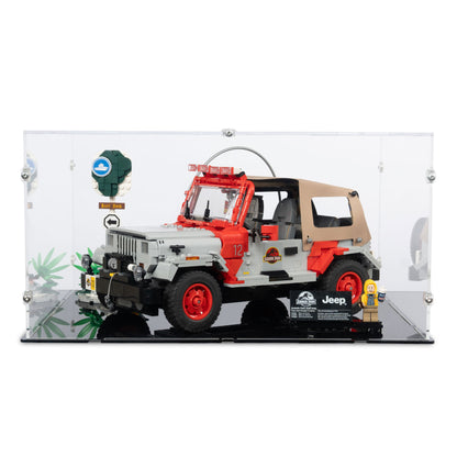 77984 Jurassic Park Jeep® Wrangler - Acryl Vitrine Lego
