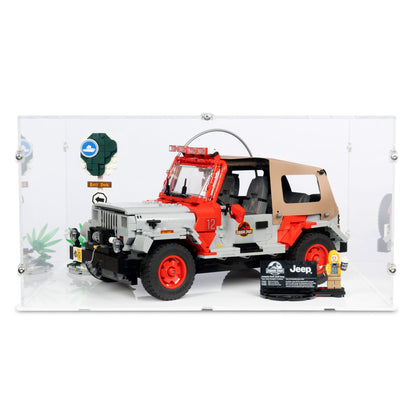 77984 Jurassic Park Jeep® Wrangler - Acryl Vitrine Lego