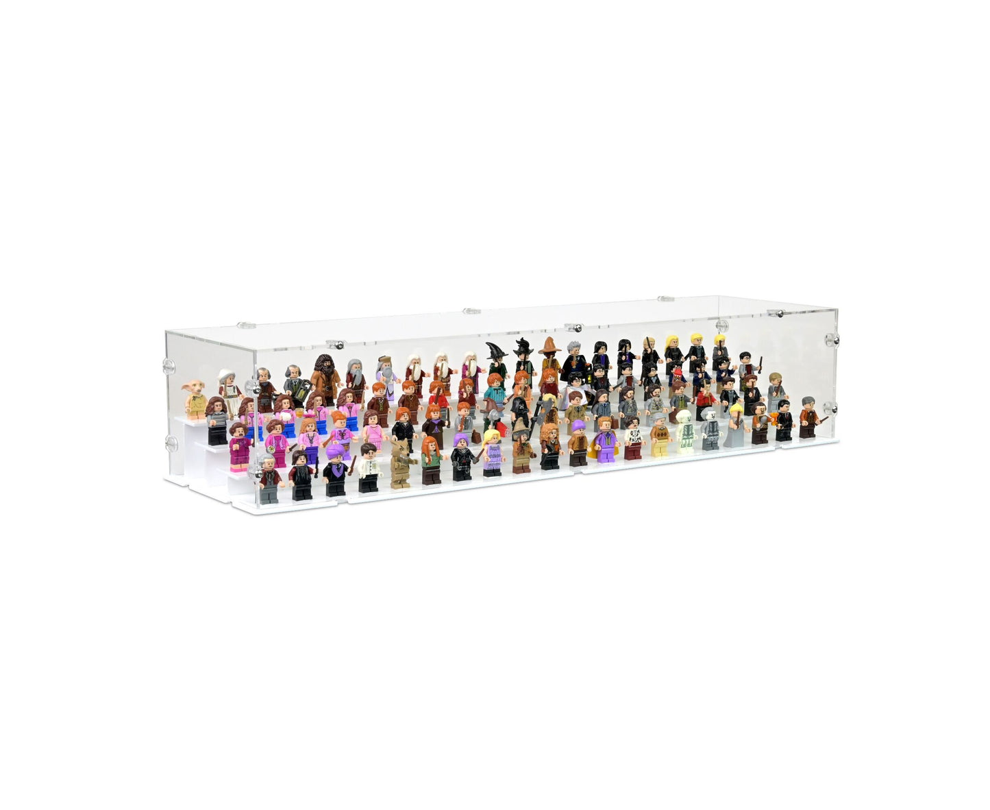 80 Lego Minifigures - Acrylic Display Case