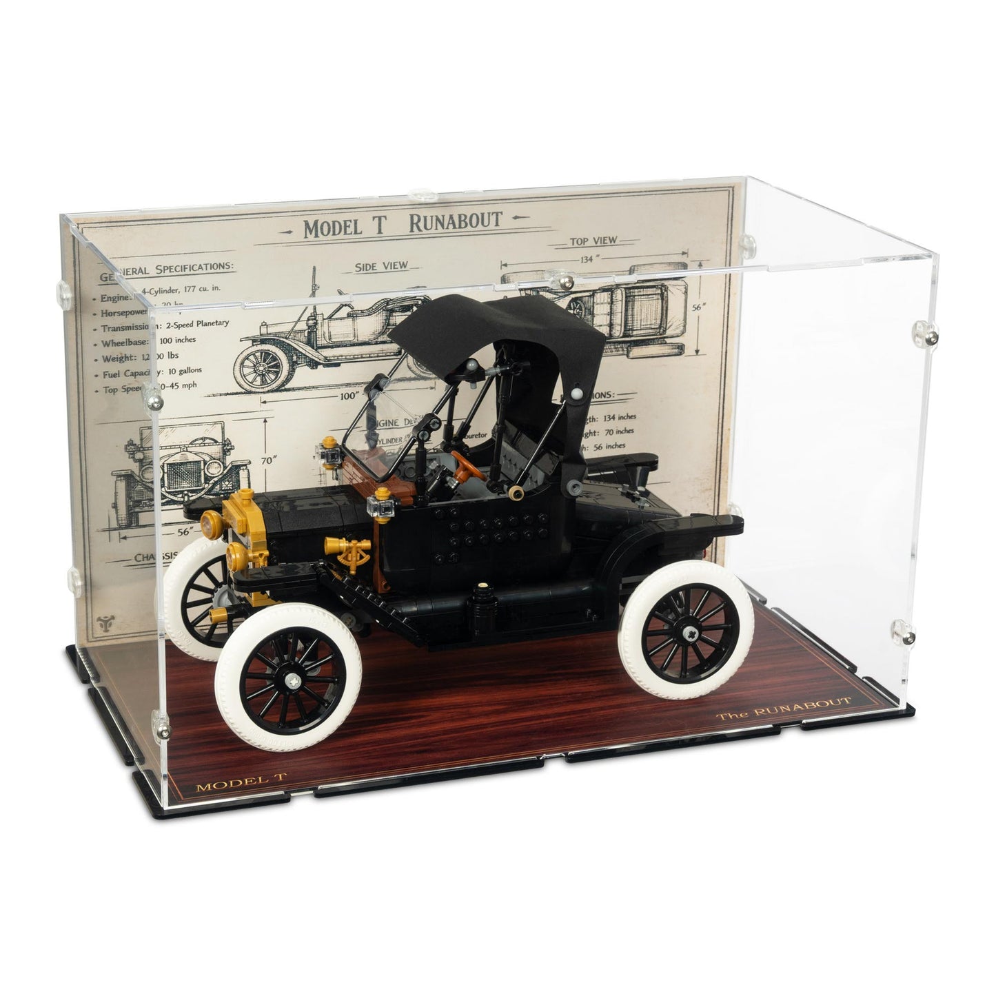 11376 Ford Model T - Acryl Vitrine Lego