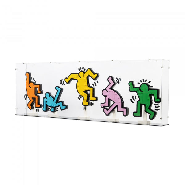 31216 Keith Haring – Tanzende Figuren - Acryl Vitrine