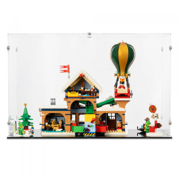 10339 Postamt des Weihnachtsmanns - Acryl Vitrine Lego