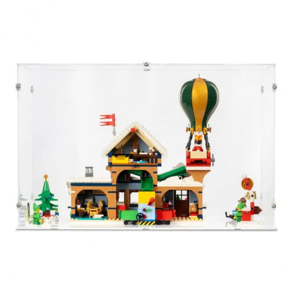10339 Postamt des Weihnachtsmanns - Acryl Vitrine Lego