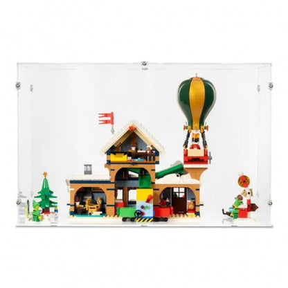 10339 Postamt des Weihnachtsmanns - Acryl Vitrine Lego