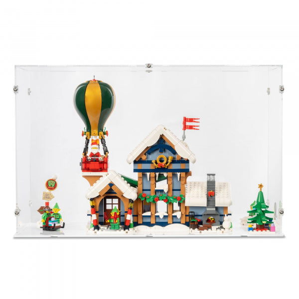 10339 Postamt des Weihnachtsmanns - Acryl Vitrine Lego