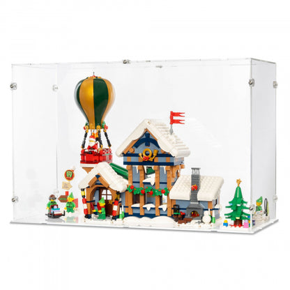 10339 Postamt des Weihnachtsmanns - Acryl Vitrine Lego