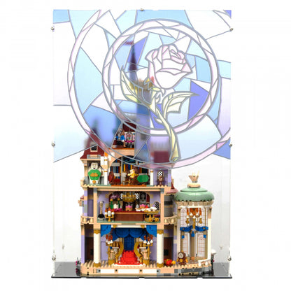 43263 Das Schloss aus „Die Schöne und das Biest“ - Acryl Vitrine Lego