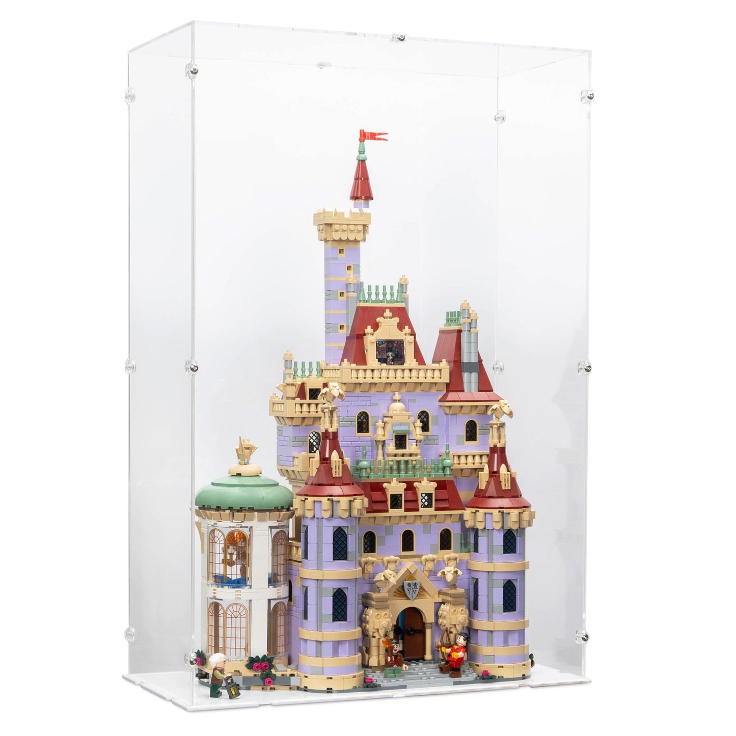 43263 The Castle from "Beauty and the Beast" - Acrylic Display Case Lego