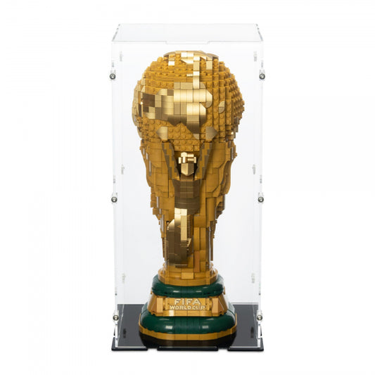 43020 Offizieller Pokal der FIFA Fußball-Weltmeisterschaft - Acryl Vitrine Lego