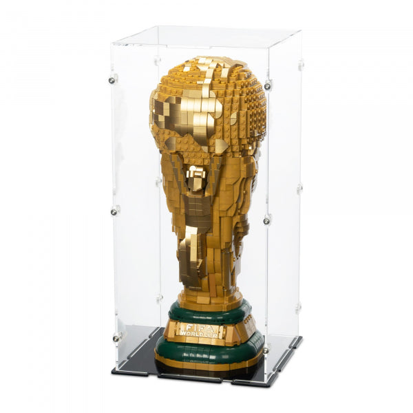 43020 Offizieller Pokal der FIFA Fußball-Weltmeisterschaft - Acryl Vitrine Lego