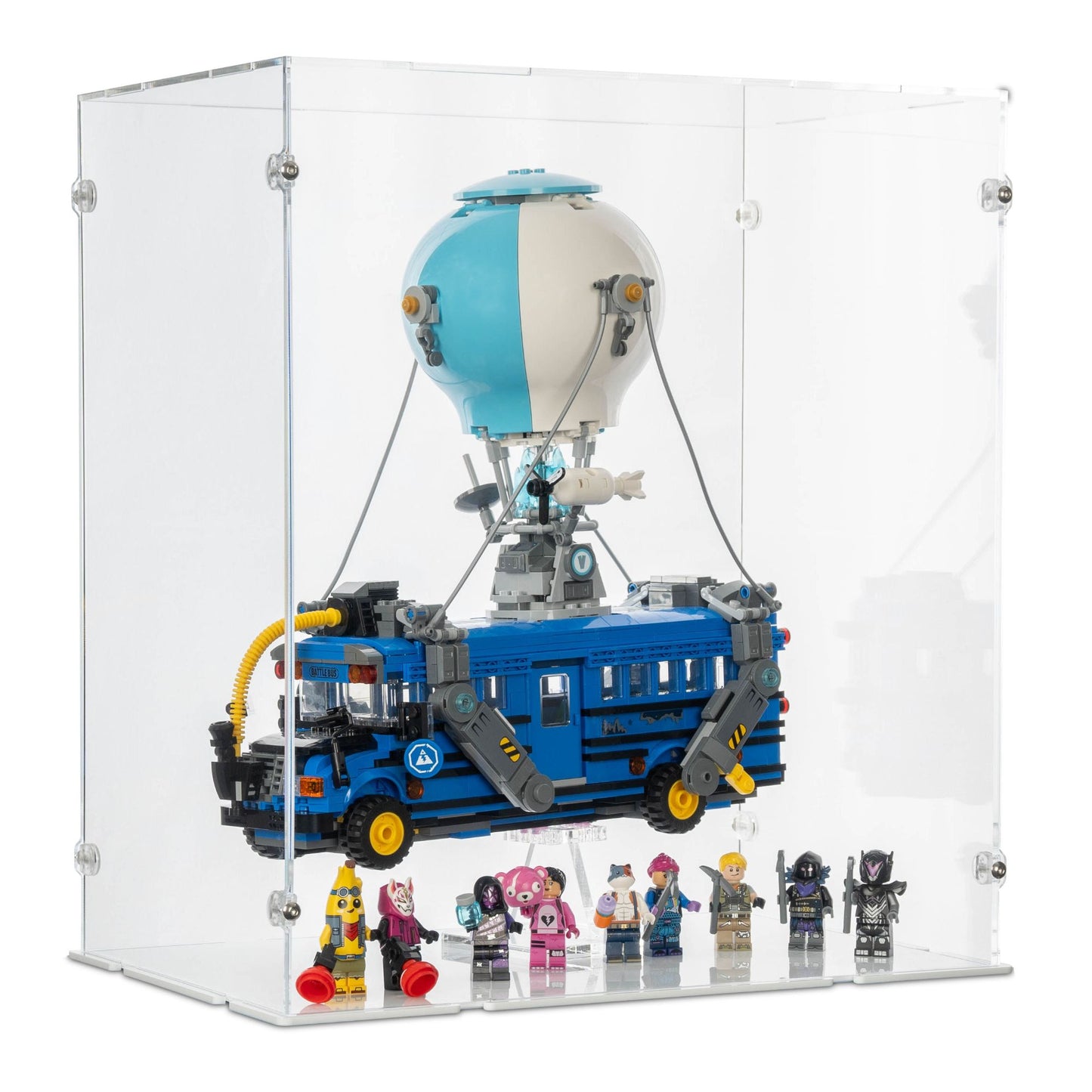 77073 Fortnite Schlachtenbus - Lego Acryl Vitrine & Ständer