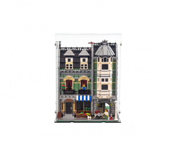 10185, 10190, 10218, 10243, 10246, 10251, 10260, 10264, 10297, 10312, 10350 Modular Häuser - Acryl Vitrine Lego