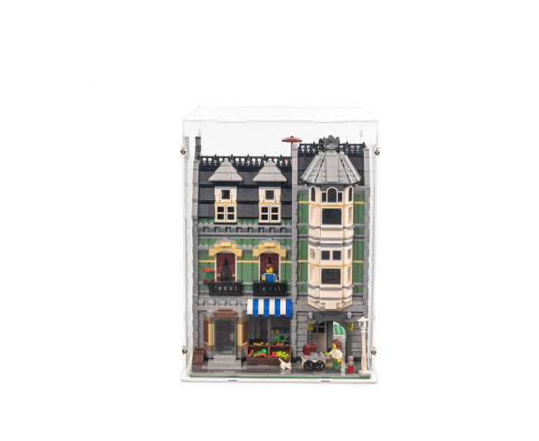10185, 10190, 10218, 10243, 10246, 10251, 10260, 10264, 10297, 10312, 10350 Modular Häuser - Acryl Vitrine Lego