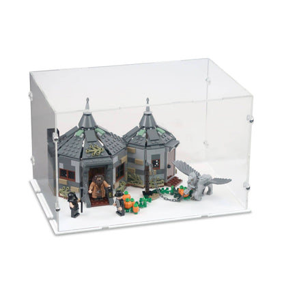 75947 Hagrid's Hut: Buckbeak's Rescue - Acrylic Display Case for Lego