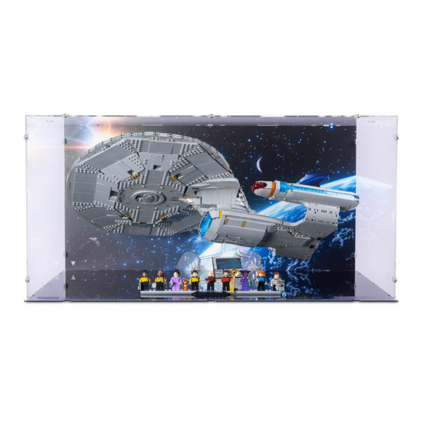 10356 Star Trek: U.S.S. Enterprise NCC-1701-D - Acryl Vitrine Lego