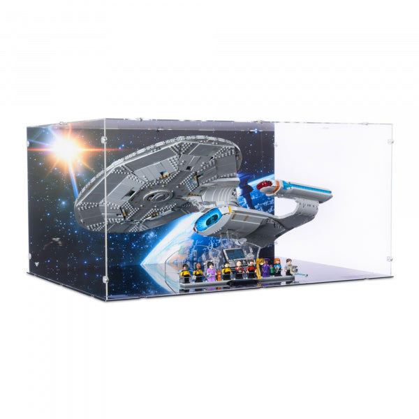 10356 Star Trek: U.S.S. Enterprise NCC-1701-D - Acryl Vitrine Lego
