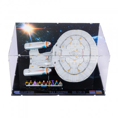 10356 Star Trek: U.S.S. Enterprise NCC-1701-D - Acryl Vitrine Lego